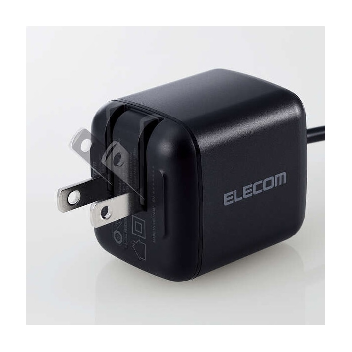 エレコム 45W AC充電器(USB Type-Cケーブル一体型) USB Power Delivery 45W AC充電器(USB Type-Cケーブル一体型) - ACDC