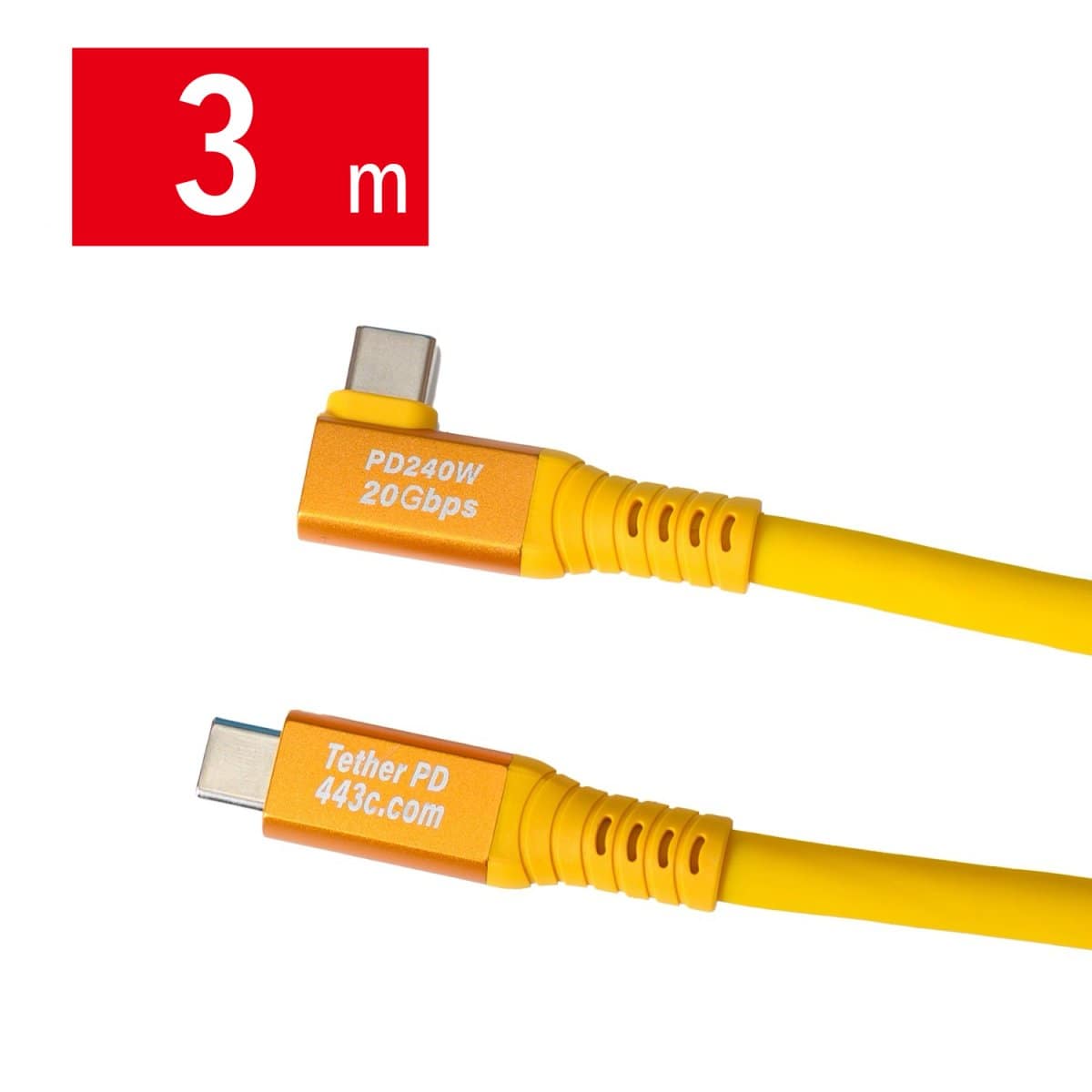 YOSHIMI CAMERA(よしみカメラ) USBテザー PDケーブル テザーワン 3m(3m