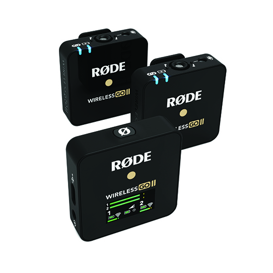 RODE(ロード) Wireless GO II ワイヤレス送受信機マイクシステム 