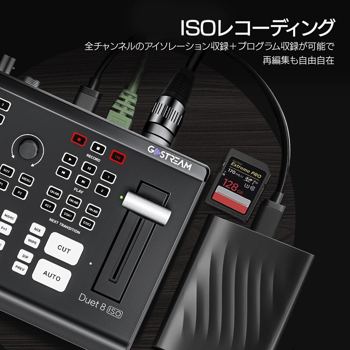 Osee(オーシー) GoStream Duet 8 ISO SDI対応 8チャンネル