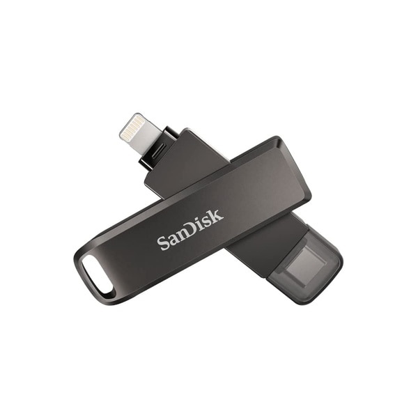 SanDisk(サンディスク) iXpand Flash Drive Luxe(Lightning+USB3.0 ...