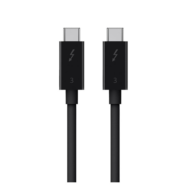 belkin(ベルキン) Thunderbolt3 ケーブル USB-C to USB-C(100W) 0.5m F2CD084BT0.5MBK