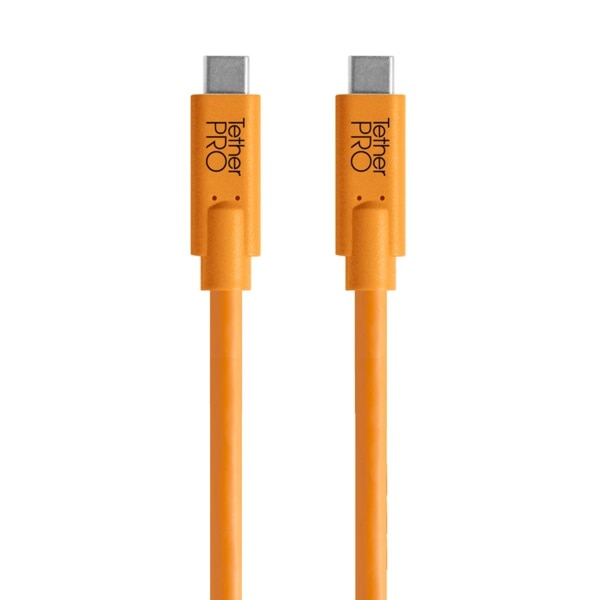 TETHER TOOLS(テザーツールズ) TetherPro USB-C to USB-C (90cm) オレンジ CUC03-ORG(90cm オレンジ): 撮影 銀一オンラインショップ 撮影用背景-プロフェッショナル映像・撮影機材専門店