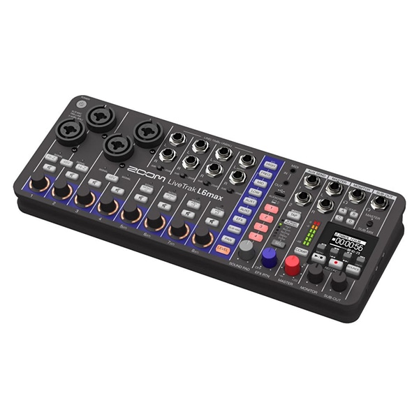 ZOOM(ズーム) デジタルミキサー&レコーダー L6max: モニター