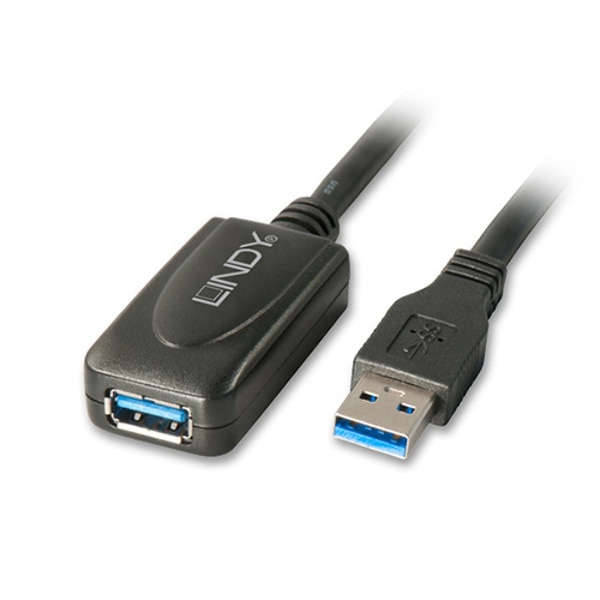 LINDY USB2.0 ハブ延長器 アクティブエクステンションプロ 12m(型番:42783)