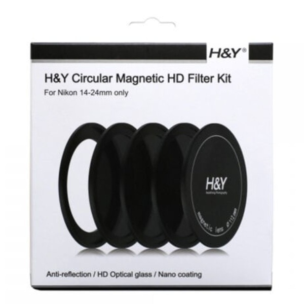 H&Y(エイチアンドワイ) Magnetic MRC Slim ND Filter Kit 112mm for