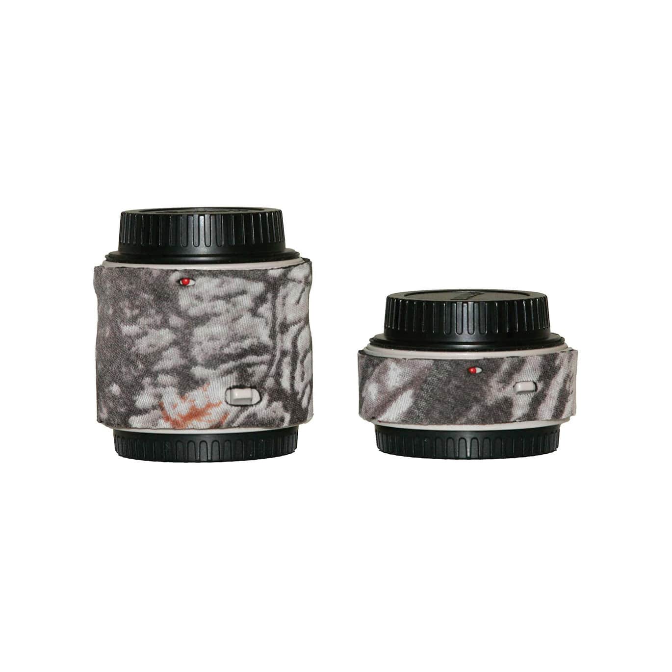 LensCoat レンズカバー Canon Extender Set III ネオプレンカメラレンズ保護用 (キヤノンホワイト) レンズコート キャノンエクステンダーレンズ用カバー