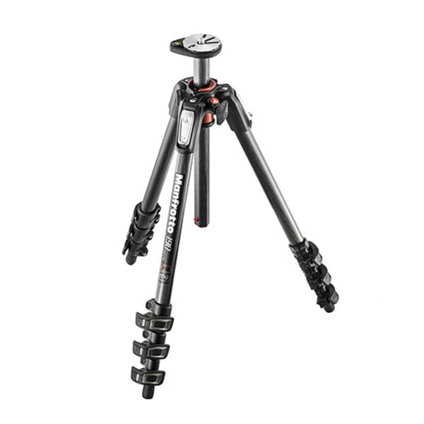 Manfrotto 190プロ カーボンファイバー三脚 4段-