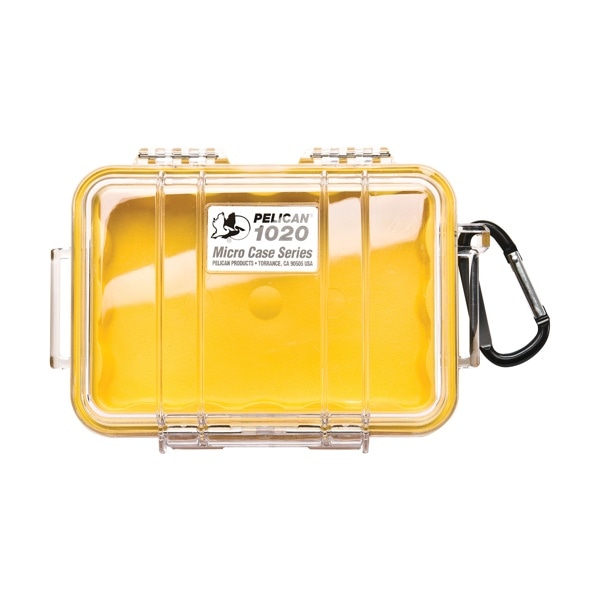 PELICAN(ペリカン) 1020 保護マイクロケース イエロー/クリア 1020-027-100