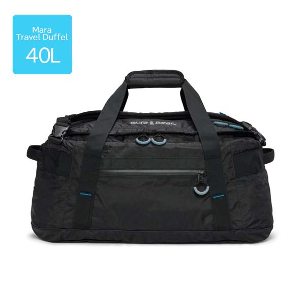【11/14-30%OFF】Gura Gear(グラギア) マーラ トラベルダッフル 40L ブラック GG0440-1945