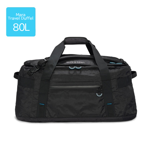 【11/14-30%OFF】Gura Gear(グラギア) マーラ トラベルダッフル 80L ブラック GG0480-1945