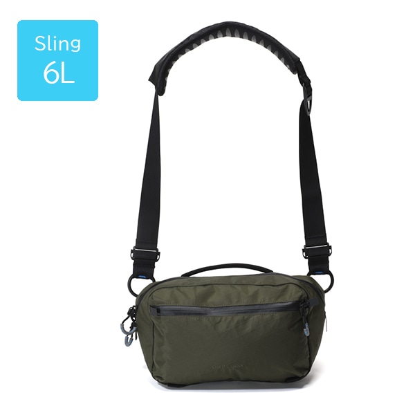 Gura Gear(グラギア) キボコ シティ スリング 6L インサート付き フォレストグリーン GG0260-5945