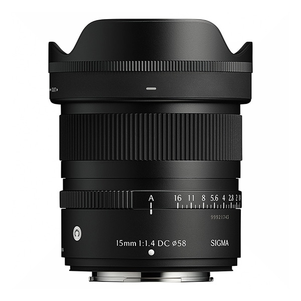 【予約受付中】SIGMA(シグマ) 15mm F1.4 DC | Contemporary フジXマウント