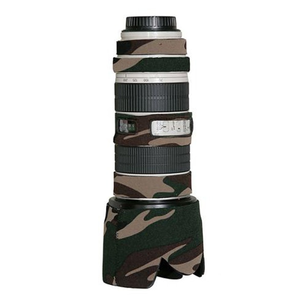 LensCoat(レンズコート) Canon EF70-200mm F2.8L IS用レンズカバー ウッドランドカモ LC70200FG