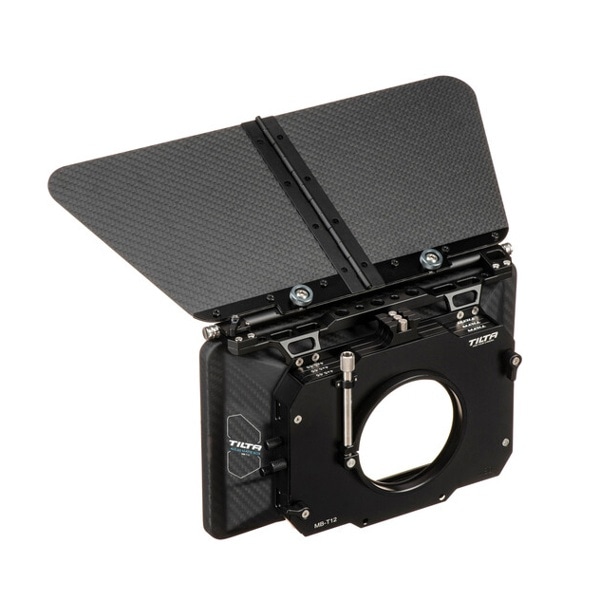 TILTA(ティルタ) 80mm シングルバック付き 4x5.65 カーボンファイバーマットボックス(クランプオン) 80mm