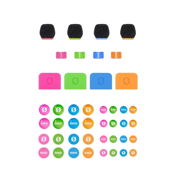 RODE(ロード) カラーズ 3 / カラー識別クリップセット COLORS3