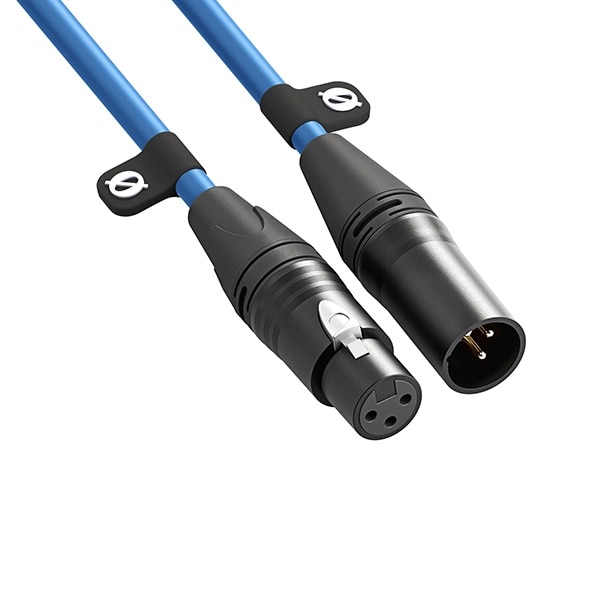 RODE(ロード) XLR-3 XLR オス-メス ケーブル ブルー / XLR3M-B