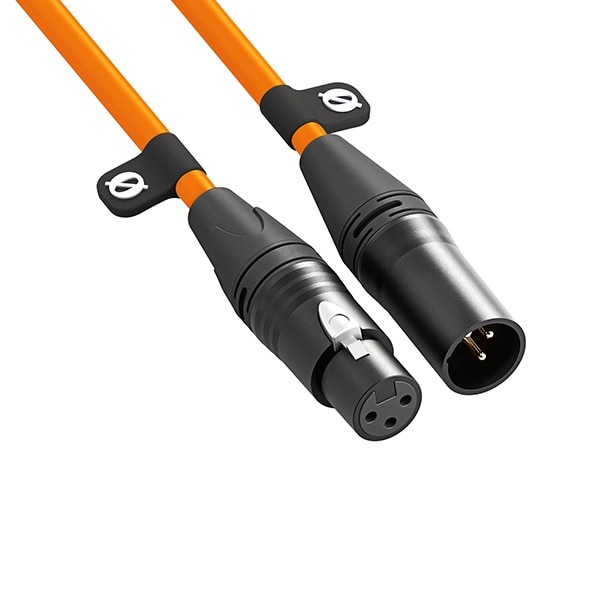RODE(ロード) XLR-3 XLR オス-メス ケーブル オレンジ / XLR3M-O