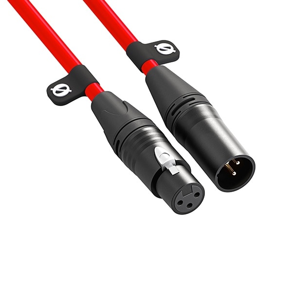 RODE(ロード) XLR-3 XLR オス-メス ケーブル レッド / XLR3M-R