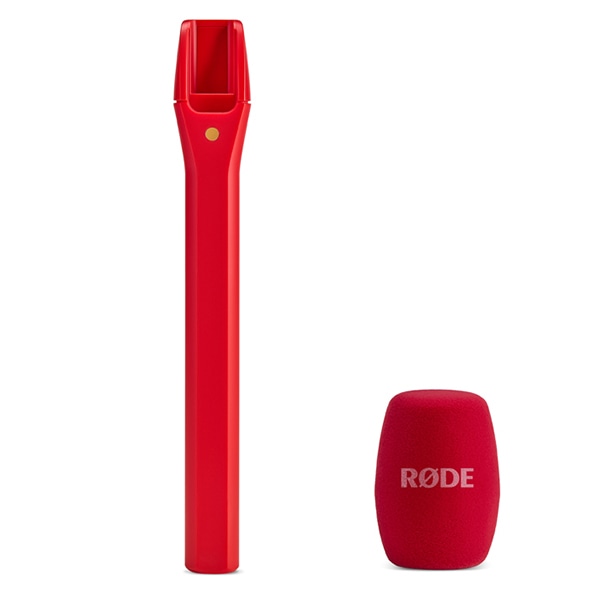 【セット対象】RODE(ロード) インタビュー マイクロ レッド / ワイヤレスマイクロ専用 / INTERVIEWMICRORED