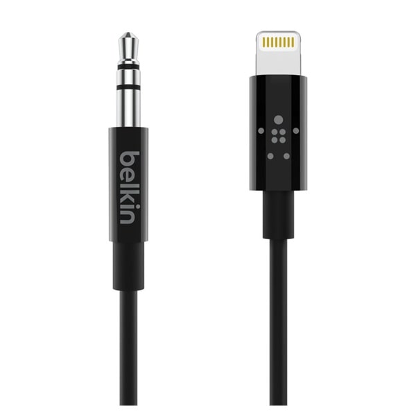belkin(ベルキン) Lightning to 3.5mmオーディオケーブル 90cm ブラック AV10172BT03-BLK