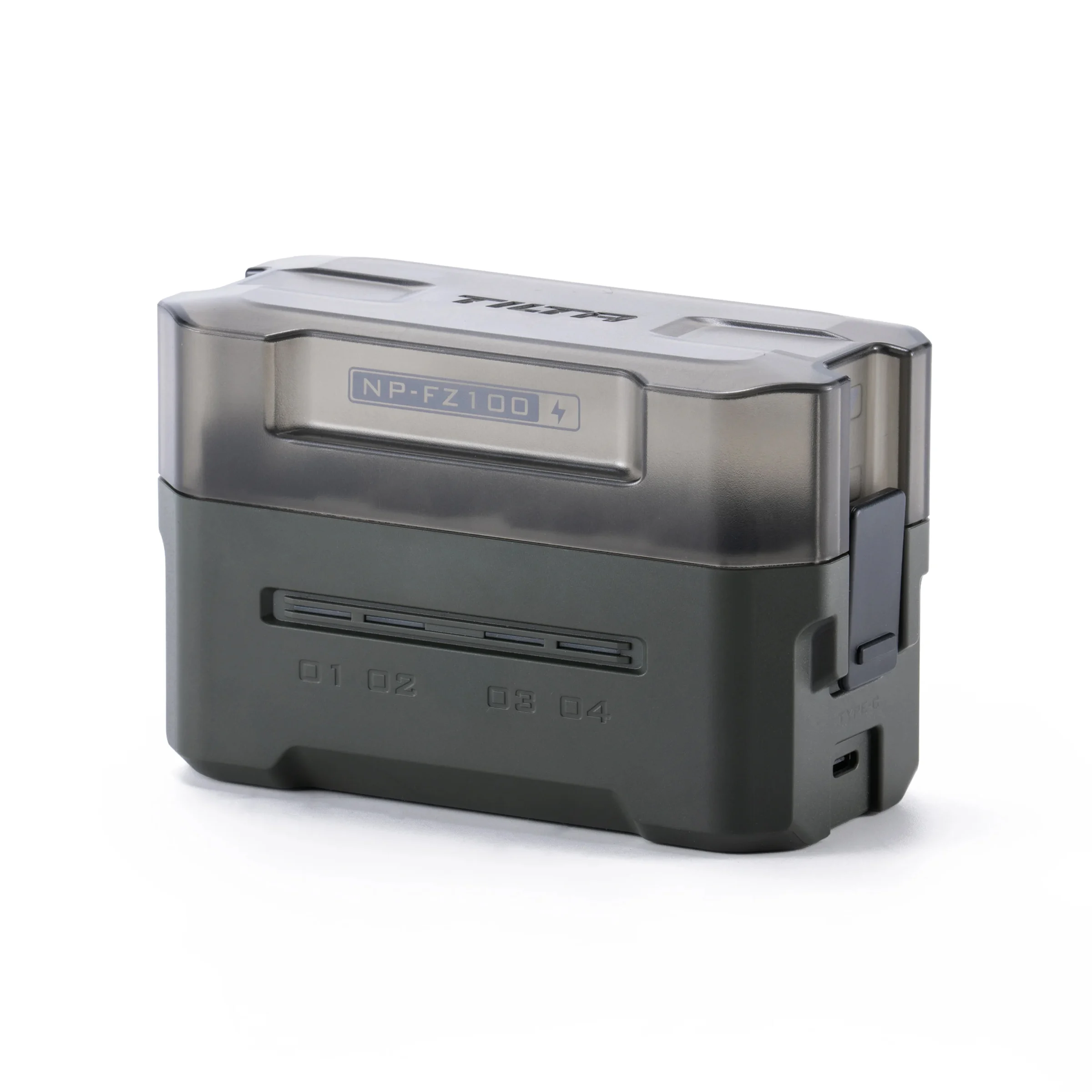 TILTA(ティルタ) NP-FZ100用ポータブル4連充電器 グリーン TBC-FZ100-GN