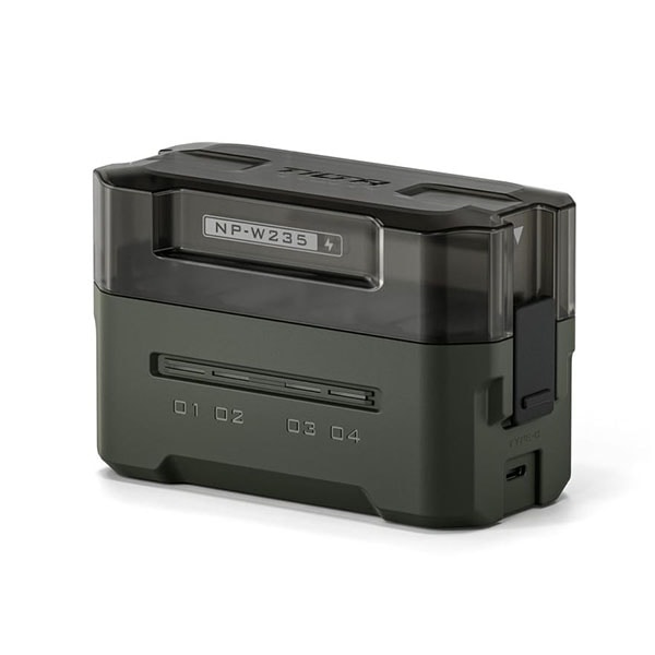 TILTA(ティルタ) NP-W235用 ポータブル4連充電器 グリーン TBC-W235-GN