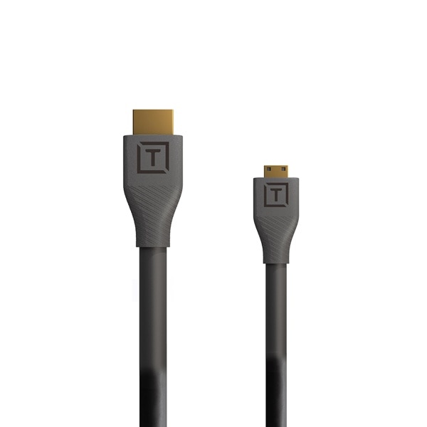 【会員価格/SALE】TETHER TOOLS(テザーツールズ) TetherPro HDMI Micro to HDMI 2.0 30cm ブラックH2D1-BLK