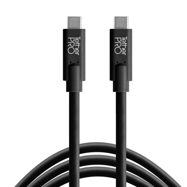 TETHER TOOLS(テザーツールズ) TetherPro USB-C to USB-C (300cm) ブラック CUC10-BLK