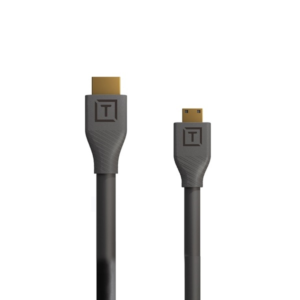 【会員価格/SALE】TETHER TOOLS(テザーツールズ) TetherPro HDMI Mini to HDMI 2.0 30cm ブラック H2C1-BLK