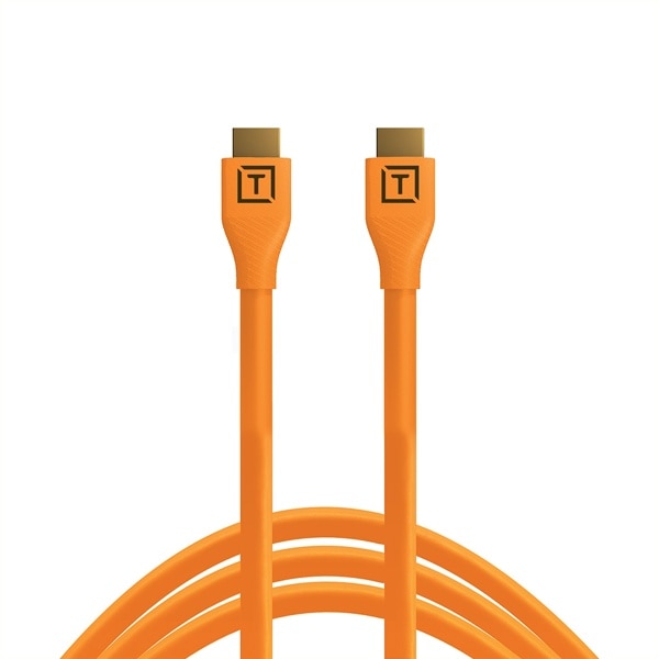 【会員価格/SALE】TETHER TOOLS(テザーツールズ) TetherPro HDMI 2.0 to HDMI 2.0 4.6m オレンジ H2A15-ORG