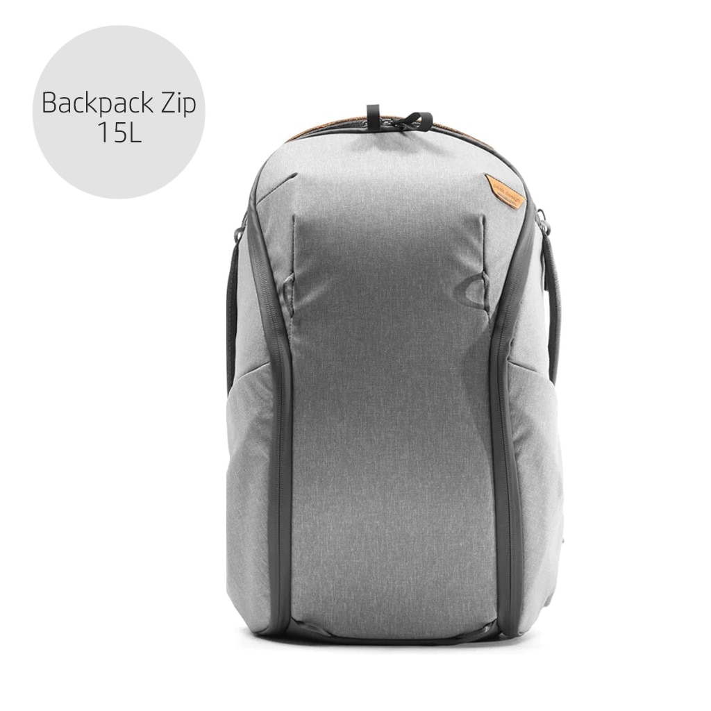 【セット対象A】Peak Design(ピークデザイン) エブリデイ バックパック ジップ 15L アッシュ / BEDBZ-15-AS-3