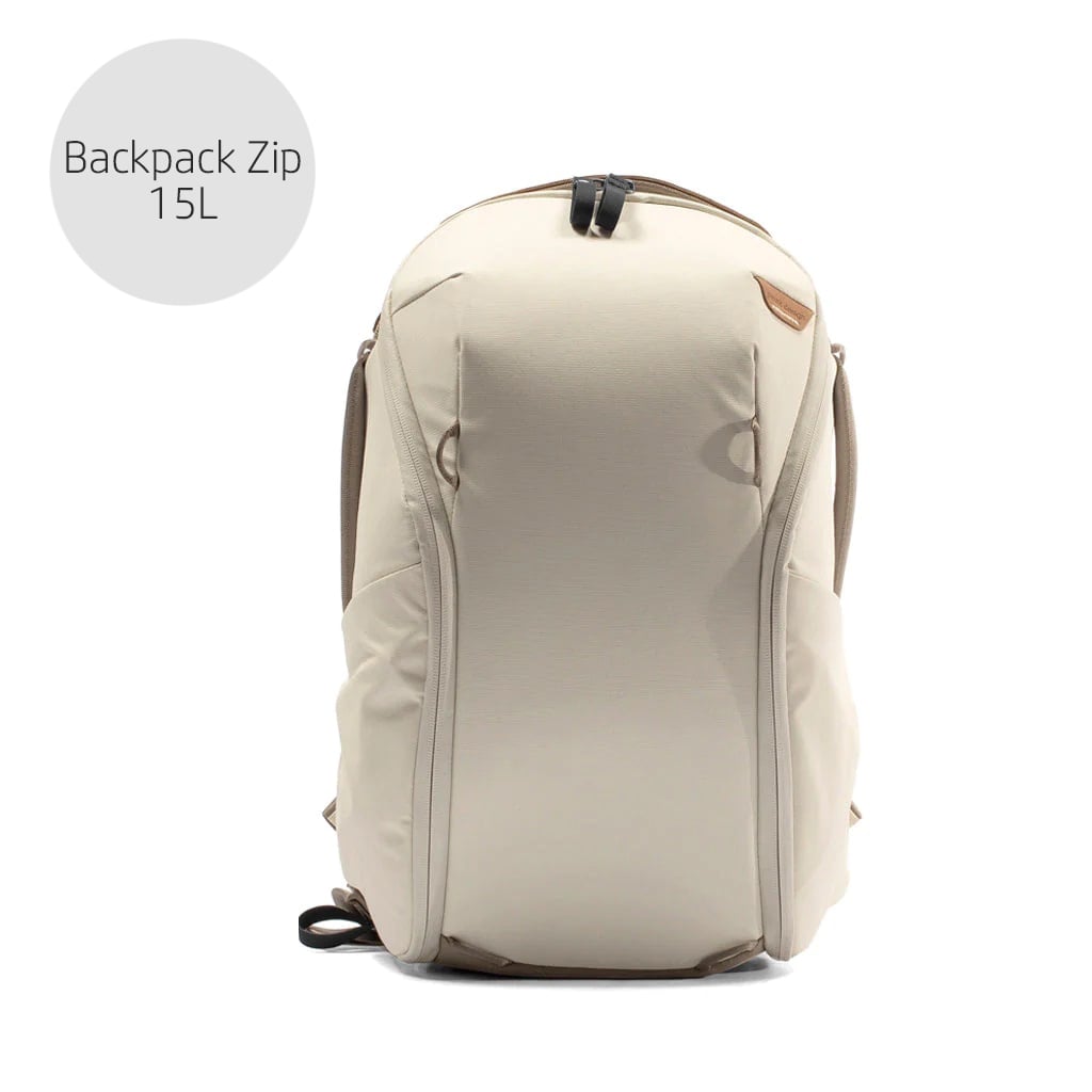 【セット対象A】Peak Design(ピークデザイン) エブリデイ バックパック ジップ 15L ボーン / BEDBZ-15-BO-3
