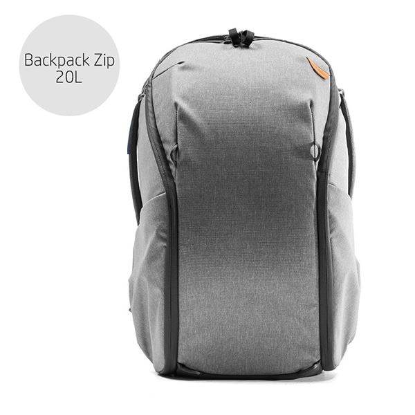 【セット対象A】Peak Design(ピークデザイン) エブリデイ バックパック ジップ 20L アッシュ / BEDBZ-20-AS-3