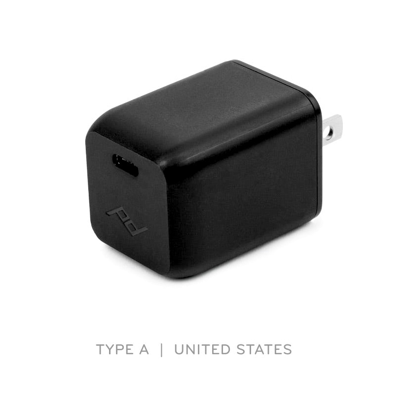 Peak Design(ピークデザイン) ウォール パワー アダプター ブラック / M-WPA-US-1