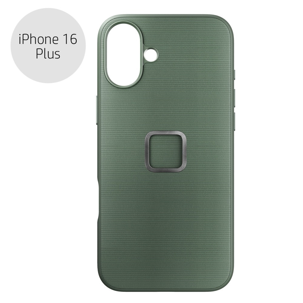 Peak Design(ピークデザイン) エブリデイ ケース iPhone 16 Plus セージ / ナイロンキャンバス / M-MC-BT-SG-1