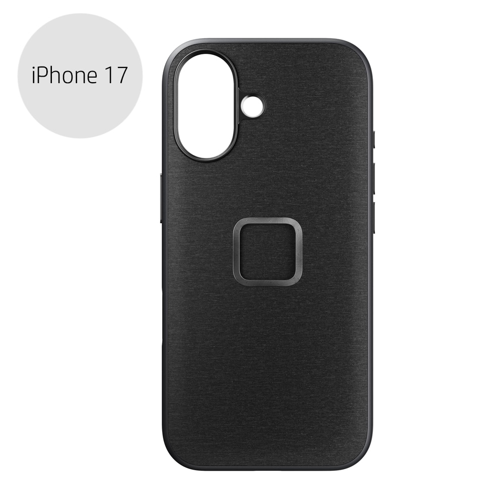 Peak Design(ピークデザイン) エブリデイ ケース iPhone 17 チャコール / ナイロンキャンバス / M-MC-CJ-CH-1