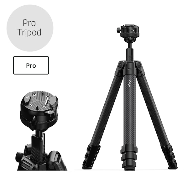 【予約受付中】Peak Design(ピークデザイン) プロ トライポッド カーボン / 4段カーボン三脚 / PT-S-BK-1