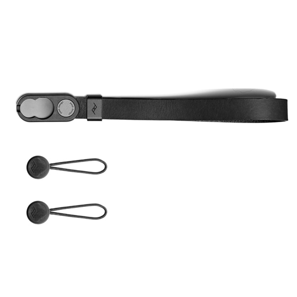 【予約受付中】Peak Design(ピークデザイン) カフ リストストラップ レザー ブラック LRS-WR-BK-1