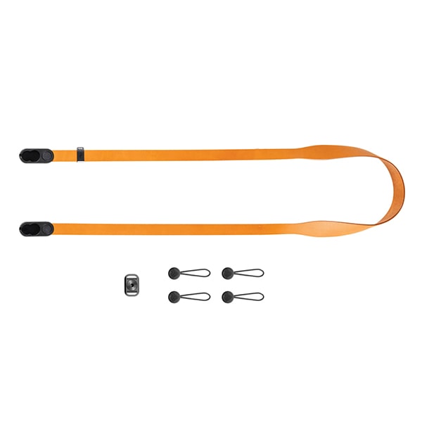 【予約受付中】Peak Design(ピークデザイン) フォーム レザー カメラストラップ ロング アンバー LRS-L-AM-1