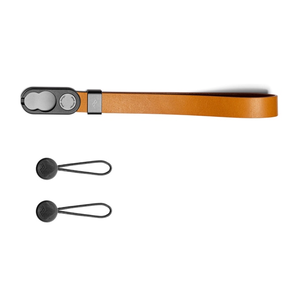 【予約受付中】Peak Design(ピークデザイン) カフ リストストラップ レザー アンバー LRS-WR-AM-1
