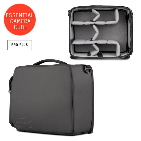 WANDRD(ワンダード) エッセンシャル プラス カメラキューブ V2 ブラック CCEP-BK-2