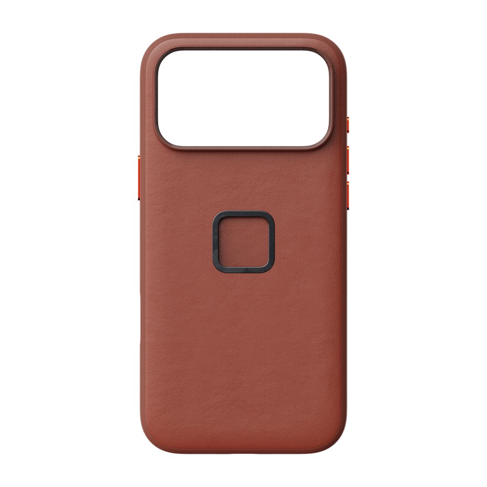 【予約受付中】Peak Design(ピークデザイン) エブリデイ ケース iPhone 18 Pro Max レッドウッド / クラリーノ / M-MC-CP-RD-1