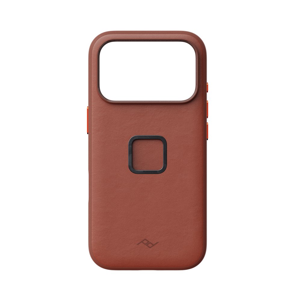 【予約受付中】Peak Design(ピークデザイン) エブリデイ ケース iPhone 18 Pro レッドウッド / クラリーノ / M-MC-CN-RD-1