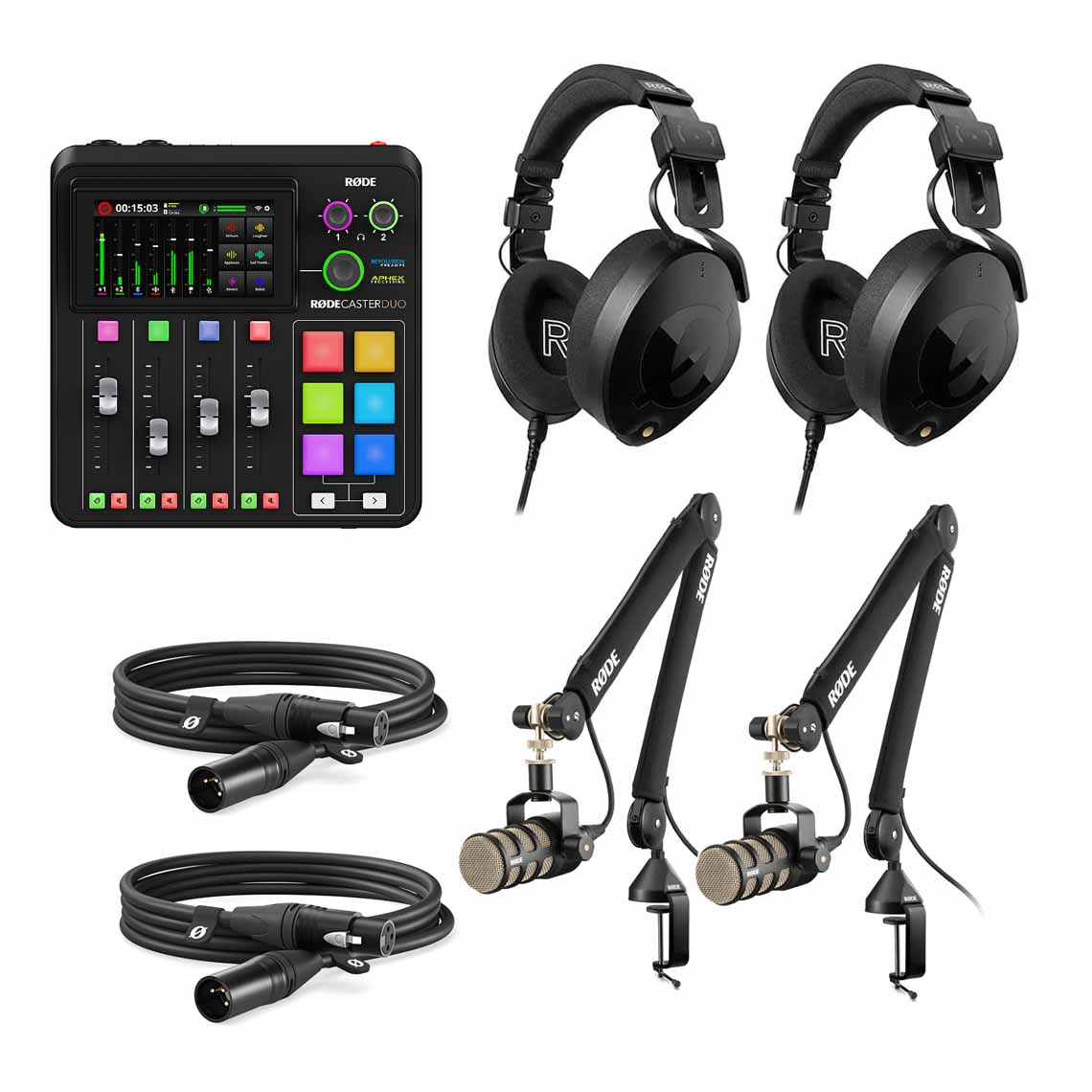 【バンドル】RODE(ロード) ポッドキャスターバンドル(2人向け) PODCASTER_B