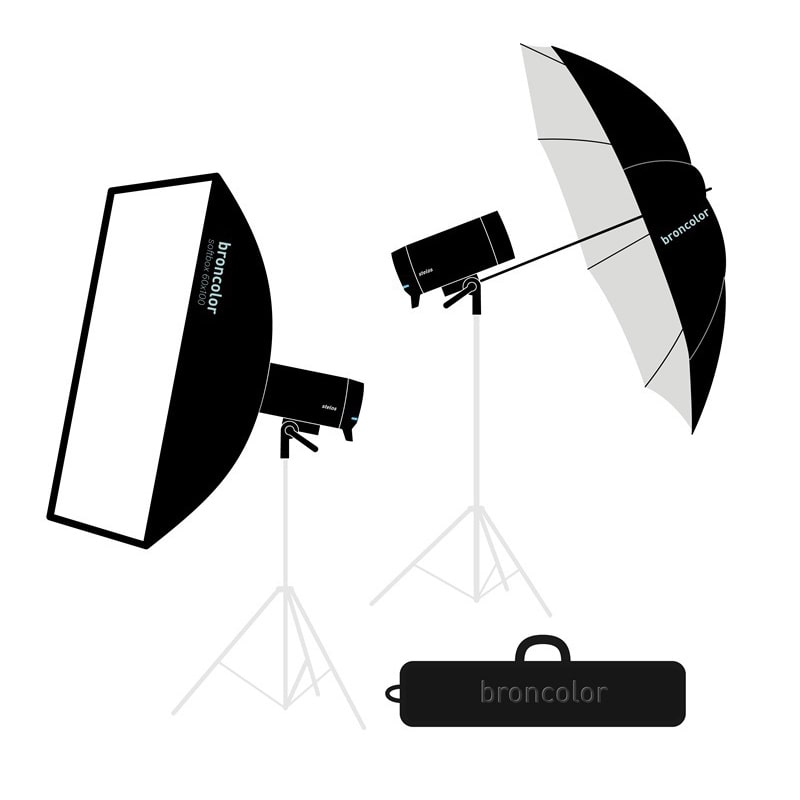 broncolor(ブロンカラー) Stelos 800L インスピレーションキット2 31.770.XX