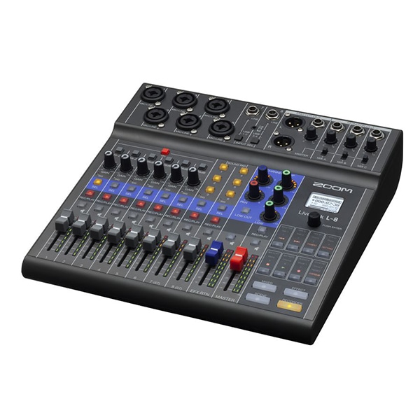 ZOOM(ズーム) LiveTrak L-8 ライブミキサー&レコーダー