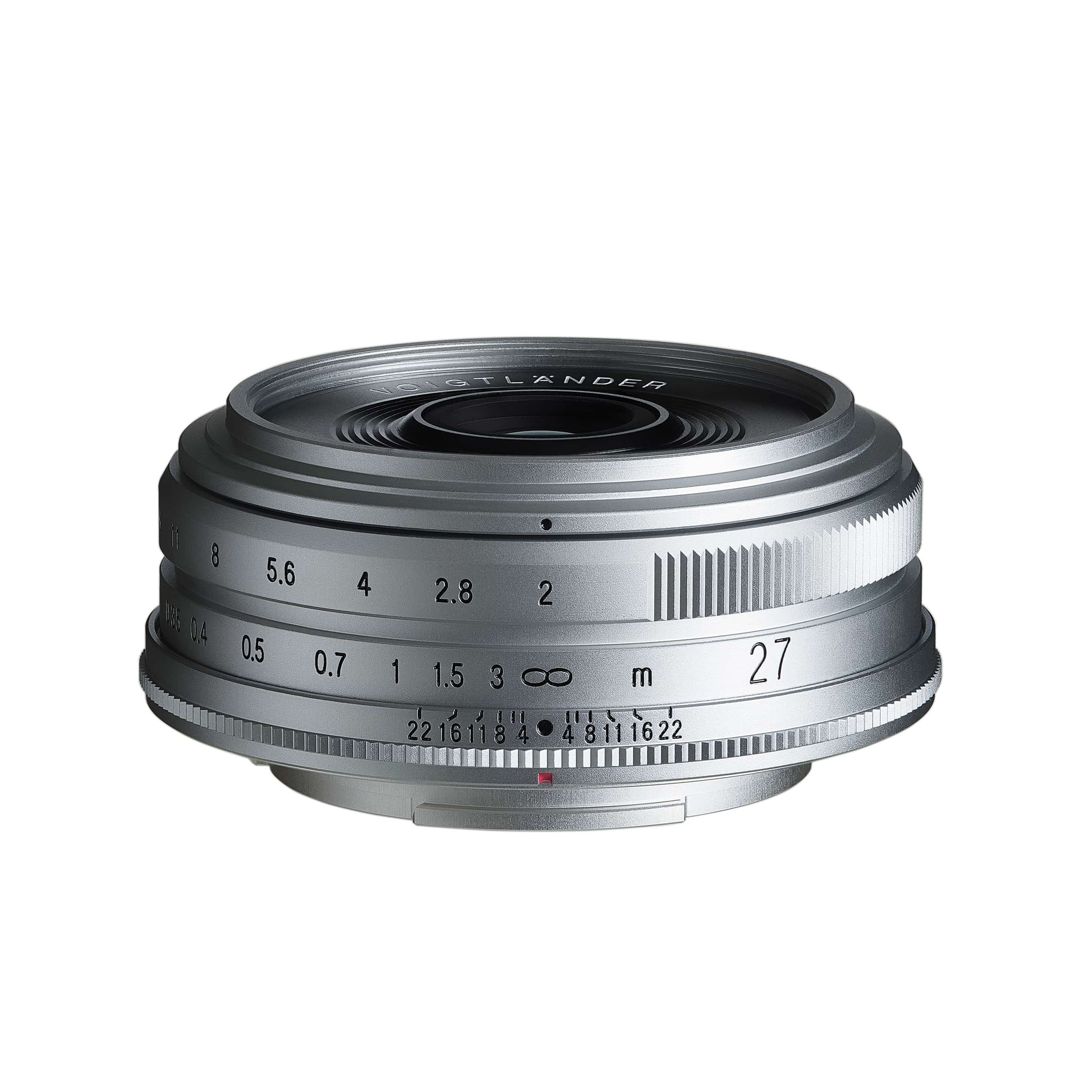 Voigtlander(フォクトレンダー) ULTRON 27mm F2 X-mount シルバー