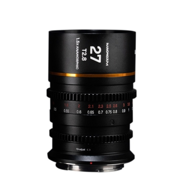 LAOWA(ラオワ) Nanomorph 27mm T2.8 1.5x Cine Amber ソニーEマウント LAO0316