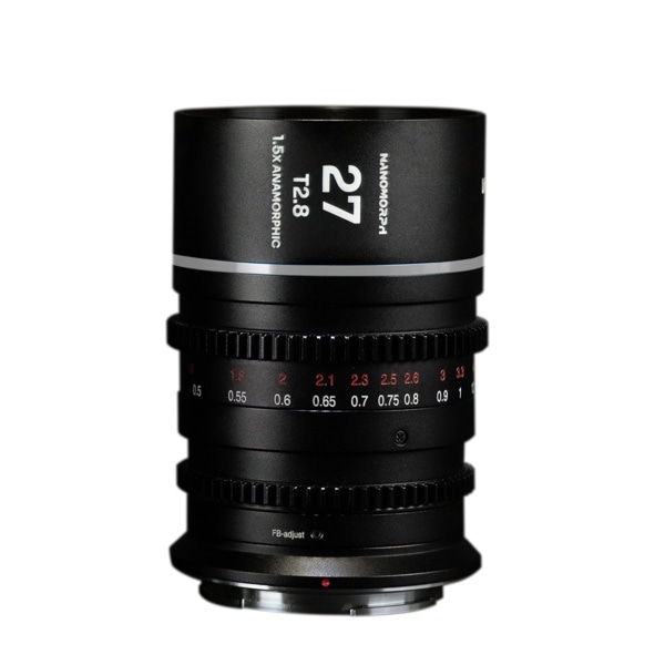 LAOWA(ラオワ) Nanomorph 27mm T2.8 1.5x Cine Silver Lマウント LAO0328